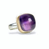 Amethyst 14K Gold Fill and Sterling Ring