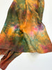 Sun Dyed Silk Scarf Fall Leaves 6