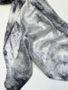 Sun Dyed Silk Scarf Platinum 7