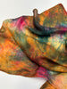 Sun Dyed Silk Scarf Fall Leaves 6
