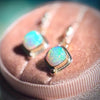 Ethiopian Opal Gold Fill & Sterling Earrings