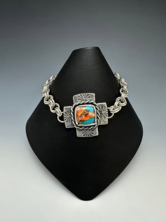 Arizona Turquoise Link Bracelet