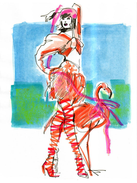 Pretty Flamingos 1 of 3