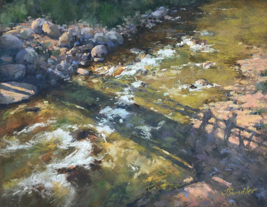 From The Bridge: Summer Remembered Fine Art Giclee
