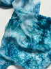 Sun Dyed Silk Scarf Turquoise 2