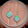 Ethiopian Opal Gold Fill & Sterling Earrings
