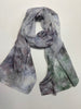 Sun Dyed Silk Scarf Antique Silver 4