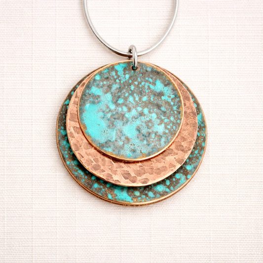 Patina Copper Over Copper