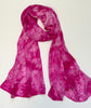 Sun Dyed Silk Scarf Hot Pink 9