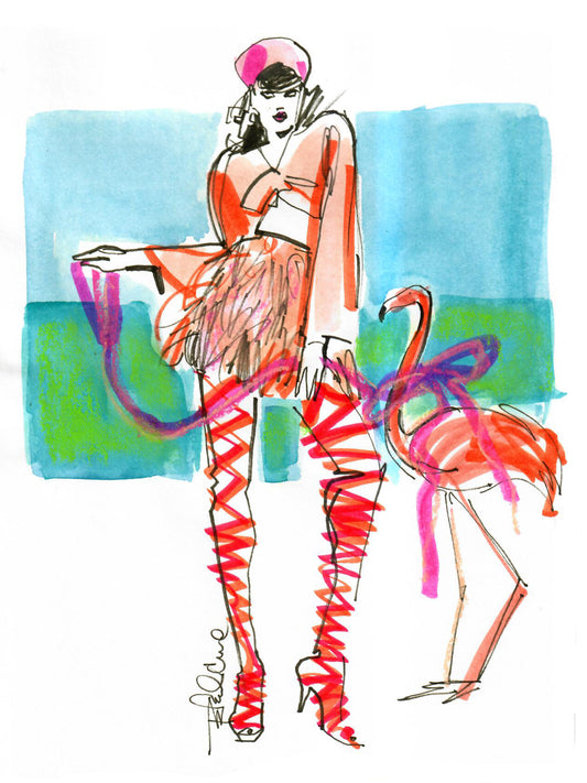 Pretty Flamingos 3 of 3