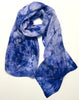 Sun Dyed Silk Scarf Purple 1