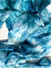 Sun Dyed Silk Scarf Turquoise 2