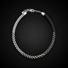 Black/Silver Ombre Necklace