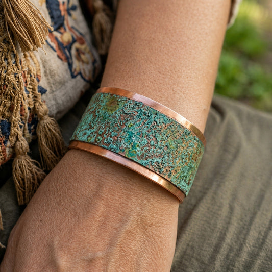 Patina Round Cuff
