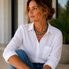 Burnished Aqua Luster Necklace