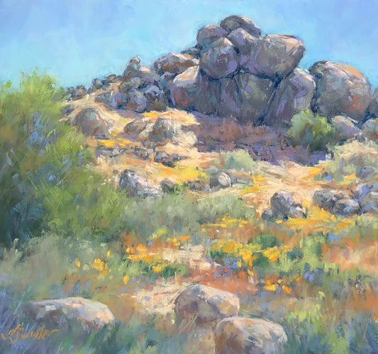 Gold in the Hills Fine Art Giclee Print