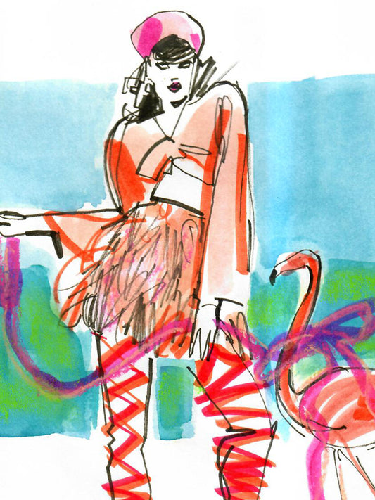 Pretty Flamingos 3 of 3