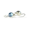 Aquamarine Sterling Drop Earrings