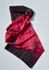 Sun Dyed Silk Scarf Cherries Jubilee
