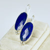 Lapis Lazuli Sterling Earrings