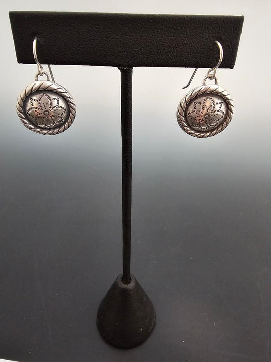 Small Concho Earrings