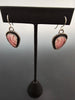 Rhodochrosite Teardrop Earrings